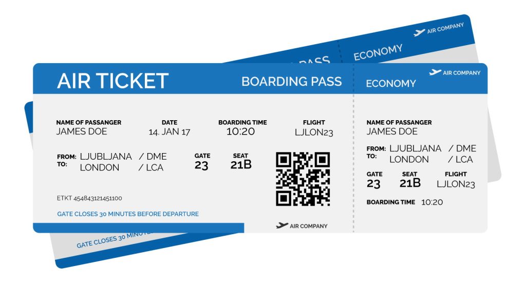 Boarding pass